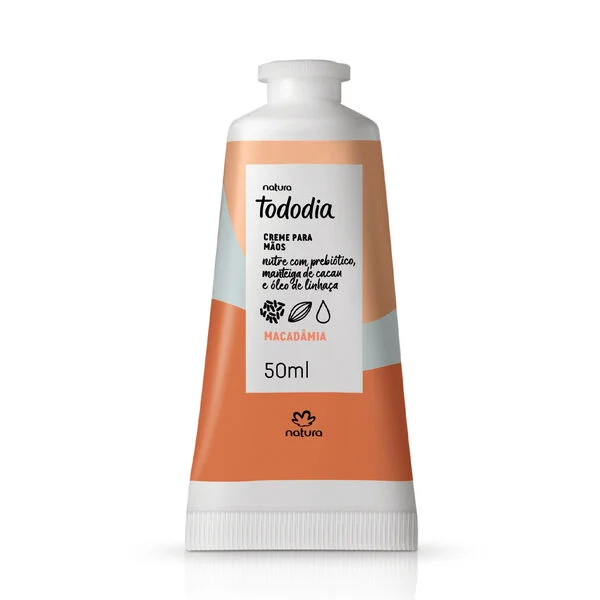 Creme Nutritivo para Mãos Tododia Macadâmia- Natura