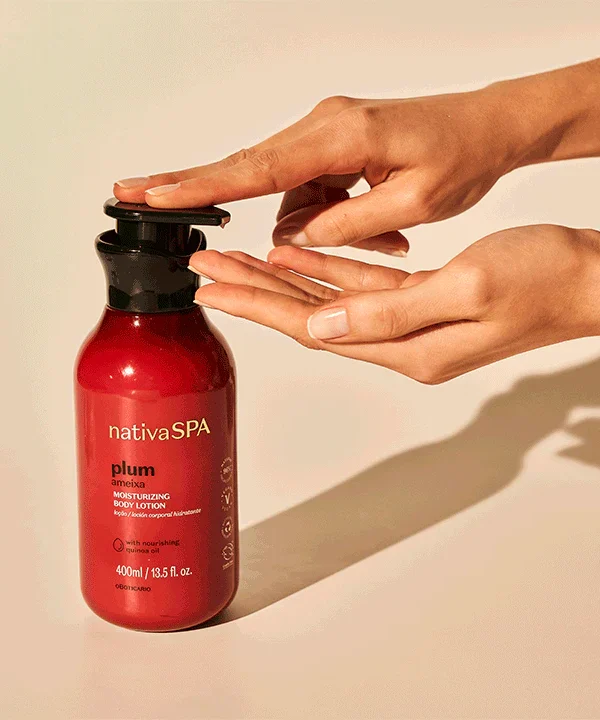 Loção Hidratante Nativa SPA Ameixa, 400ml
