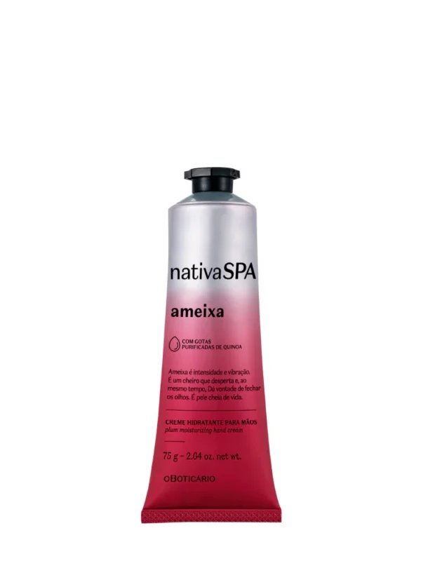 O Boticario Nativa Spa Creme de Mãos Nativa SPA Ameixa, 75g