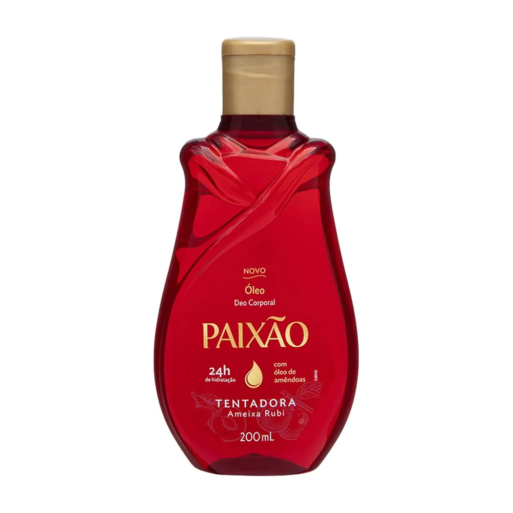 Óleo Corporal Paixão Tentadora Deo Ameixa Rubi 200ml - Imagem 7