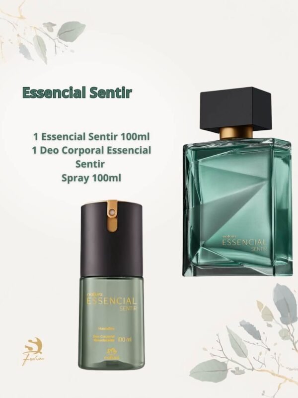 Kit Essencial Sentir  1 Deo Parfum – 100ml  1 Desodorante Corporal Spray – 100ml
