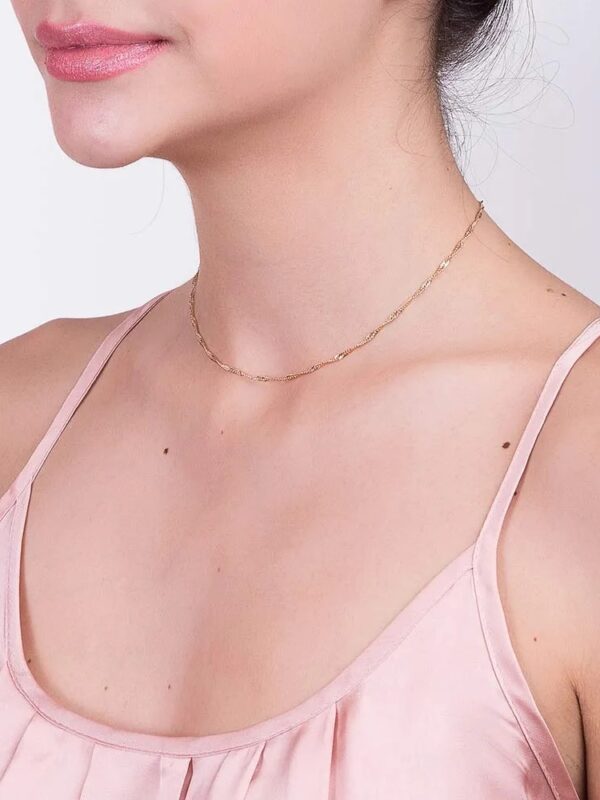 Rommanel GARGANTILHA SINGAPURA BANHADA A OURO 18K - 5310974000