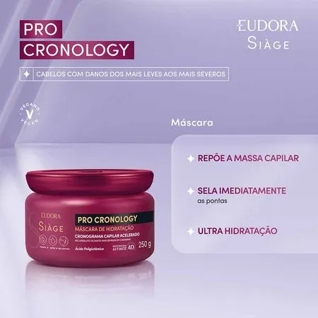 Eudora Siage Pro Cronology Máscara- 250G - Imagem 4