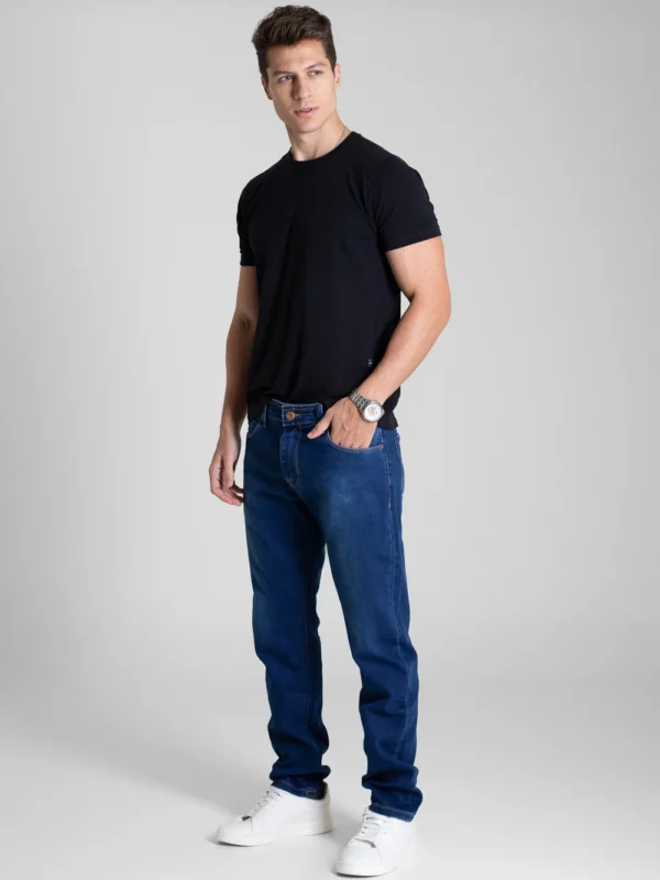 Calça Masculina  Jeans Sawary Slim - 282472 AZUL