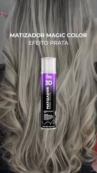 Matizador 3D Magic Color - Efeito Prata - 300ml