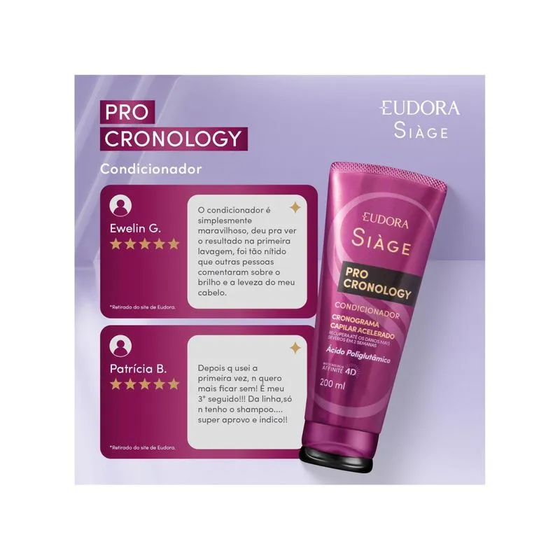 Condicionador Siàge Pro Cronology 200ml - Imagem 6