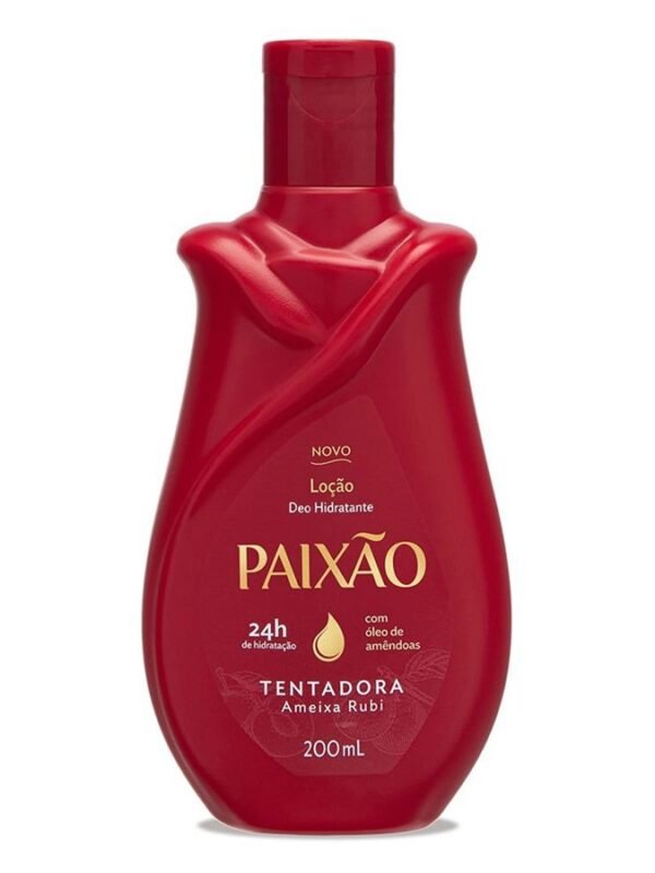 Loção Hidratante Corporal Paixão Tentadora Ameixa Rubi Ação Desodorante 200ml