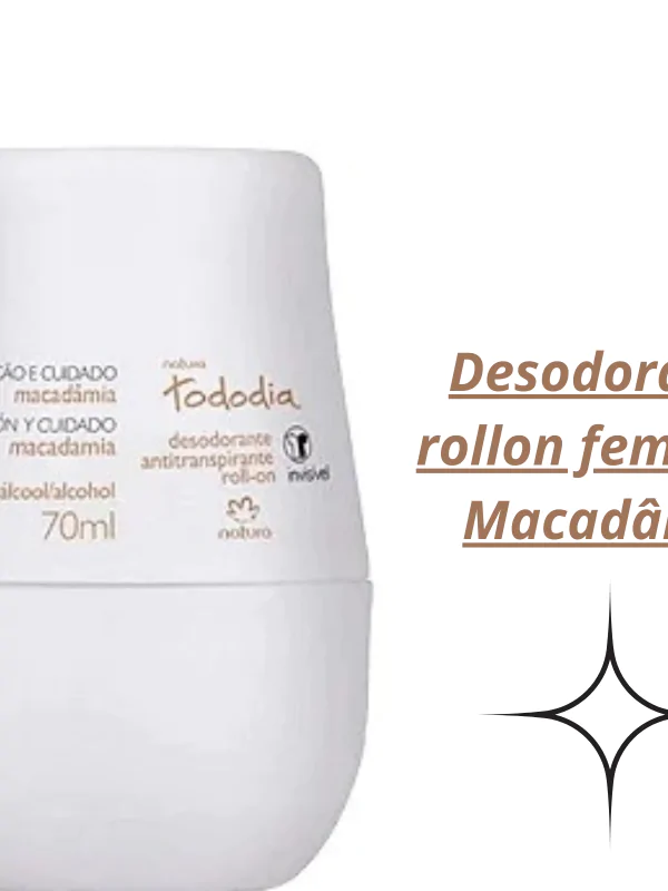 Desodorante antitranspirante roll-on Macadamia