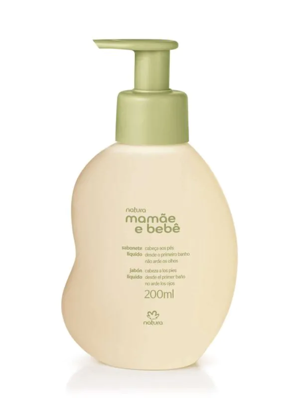 Sabonete Líquido Mamãe Bebê Natura - 200 ml