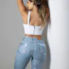 CALÇA JEANS SAWARY BOOT CUT - METALIZADA 275751 - Image 2