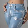 CALÇA JEANS SAWARY BOOT CUT - METALIZADA 275751