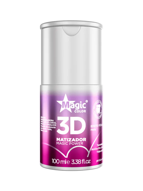 Mini Matizador 3D Magic Power - Efeito Pérola - 100ml