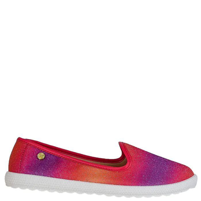 Sapatilha Moleca Brilho Degrade Multi Pink Gloss - Imagem 2