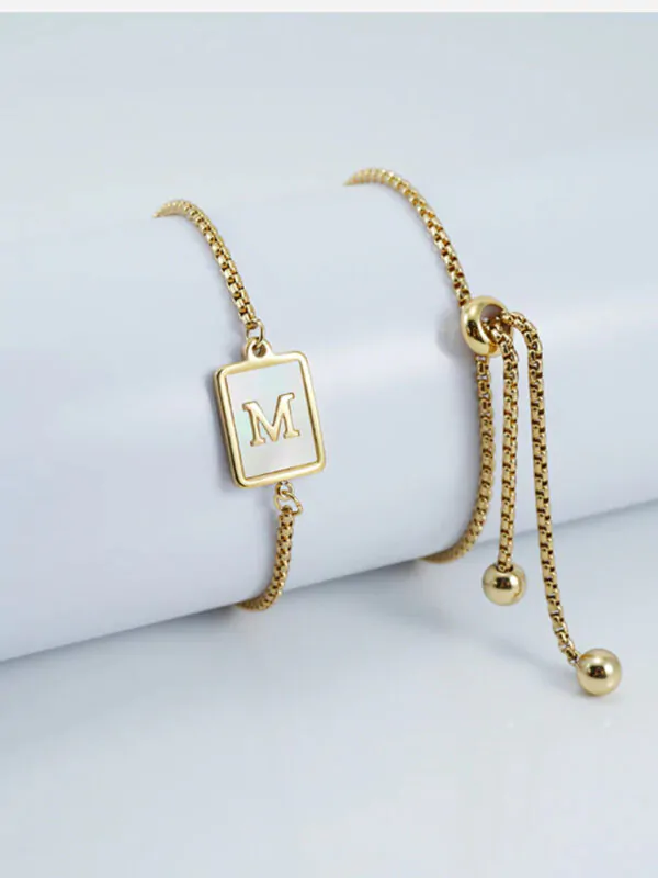 Pulseira Metal Inicial