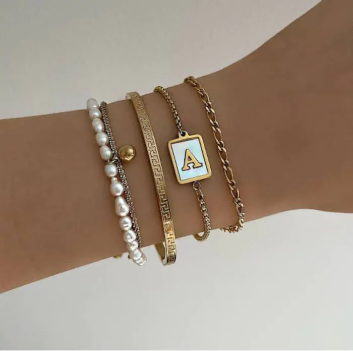 Pulseira Metal Inicial - Imagem 2
