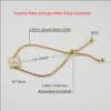Pulseira Metal Inicial - Imagem 4