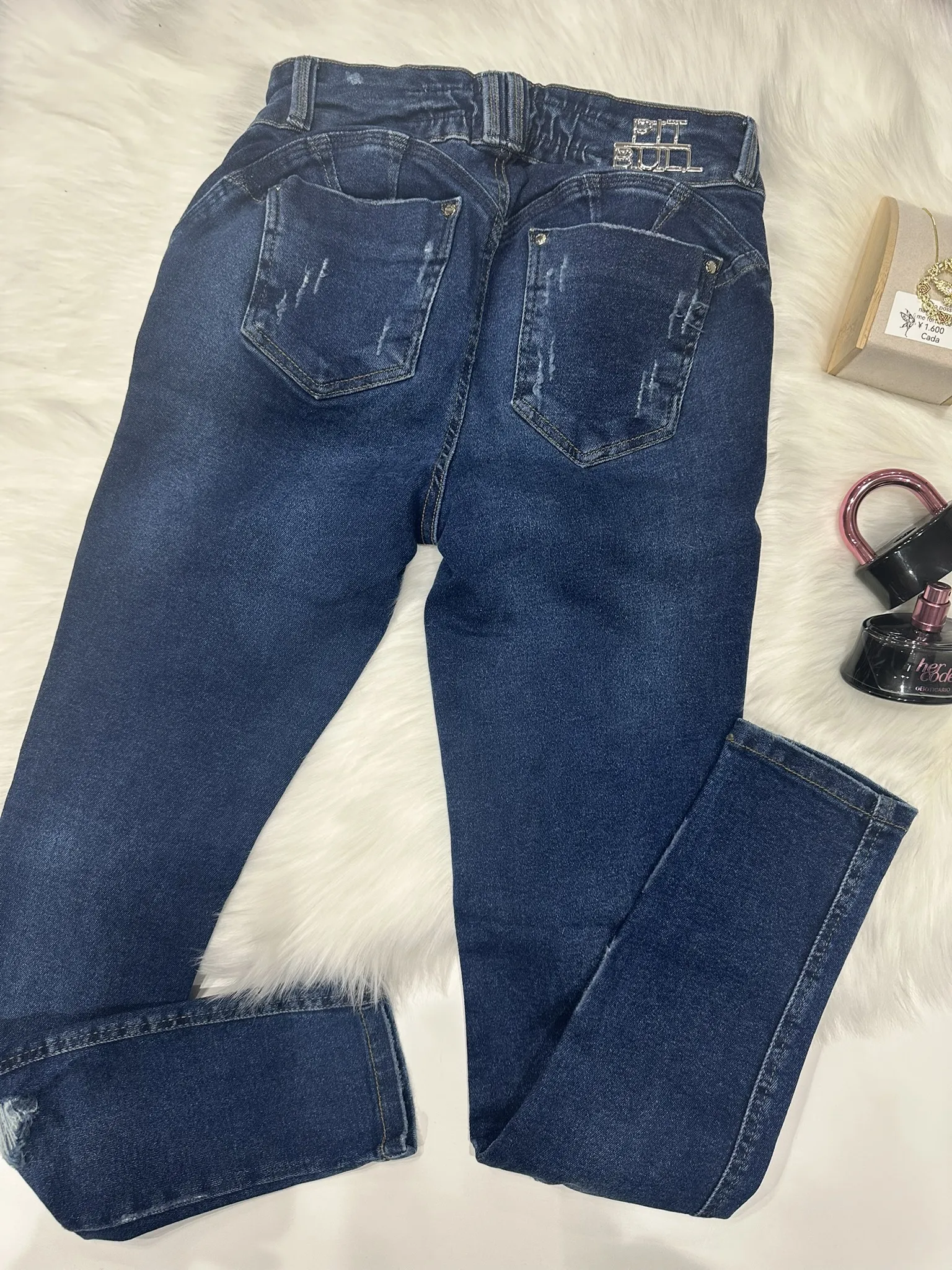 Calça Skinny Conceito Destroyed Pitbull - Imagem 6