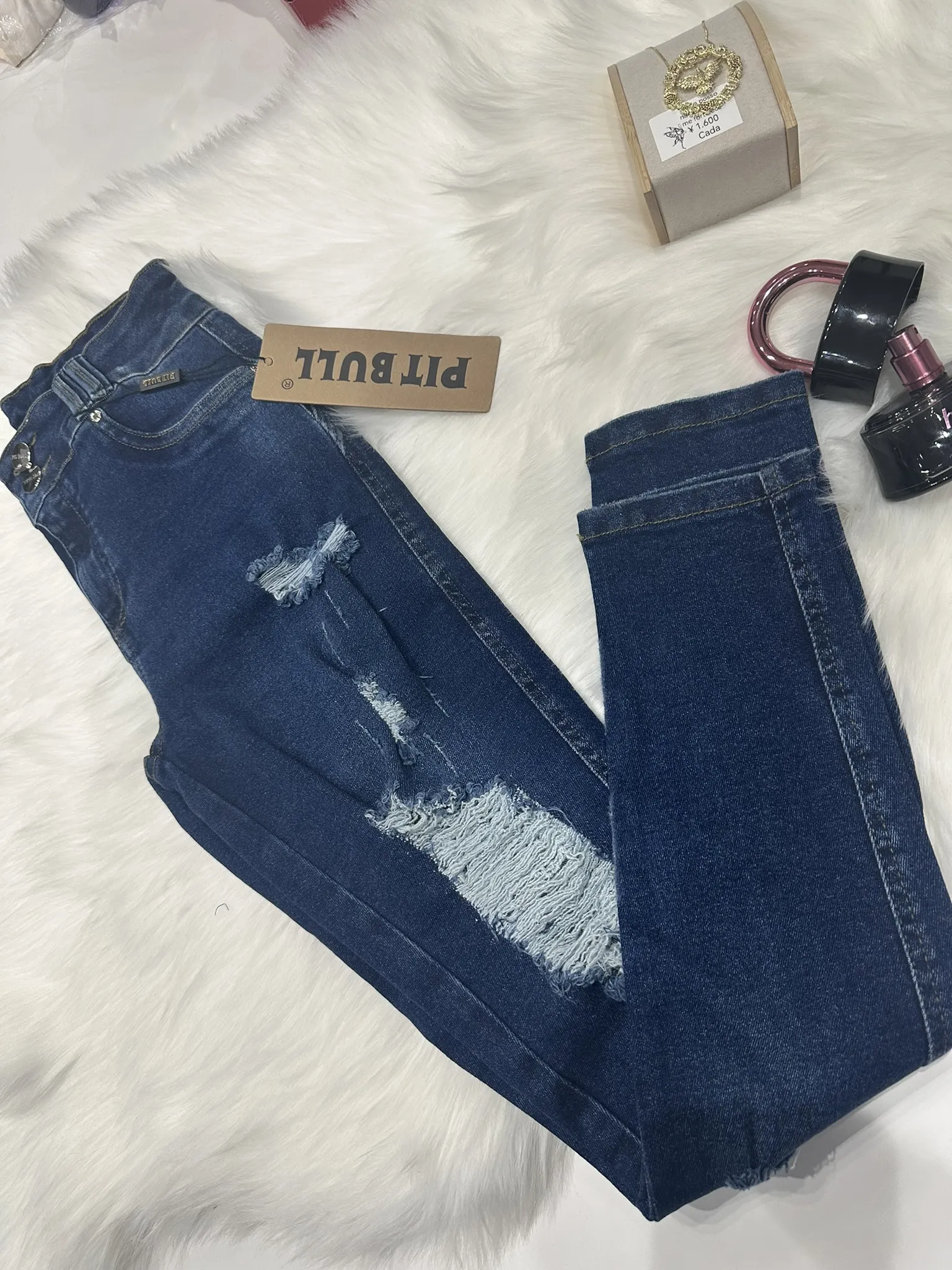 Calça Skinny Conceito Destroyed Pitbull - Imagem 9