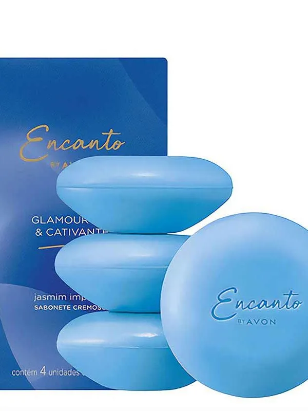 Presente Encanto Sabonete Glamourosa E Cativante- Avon
