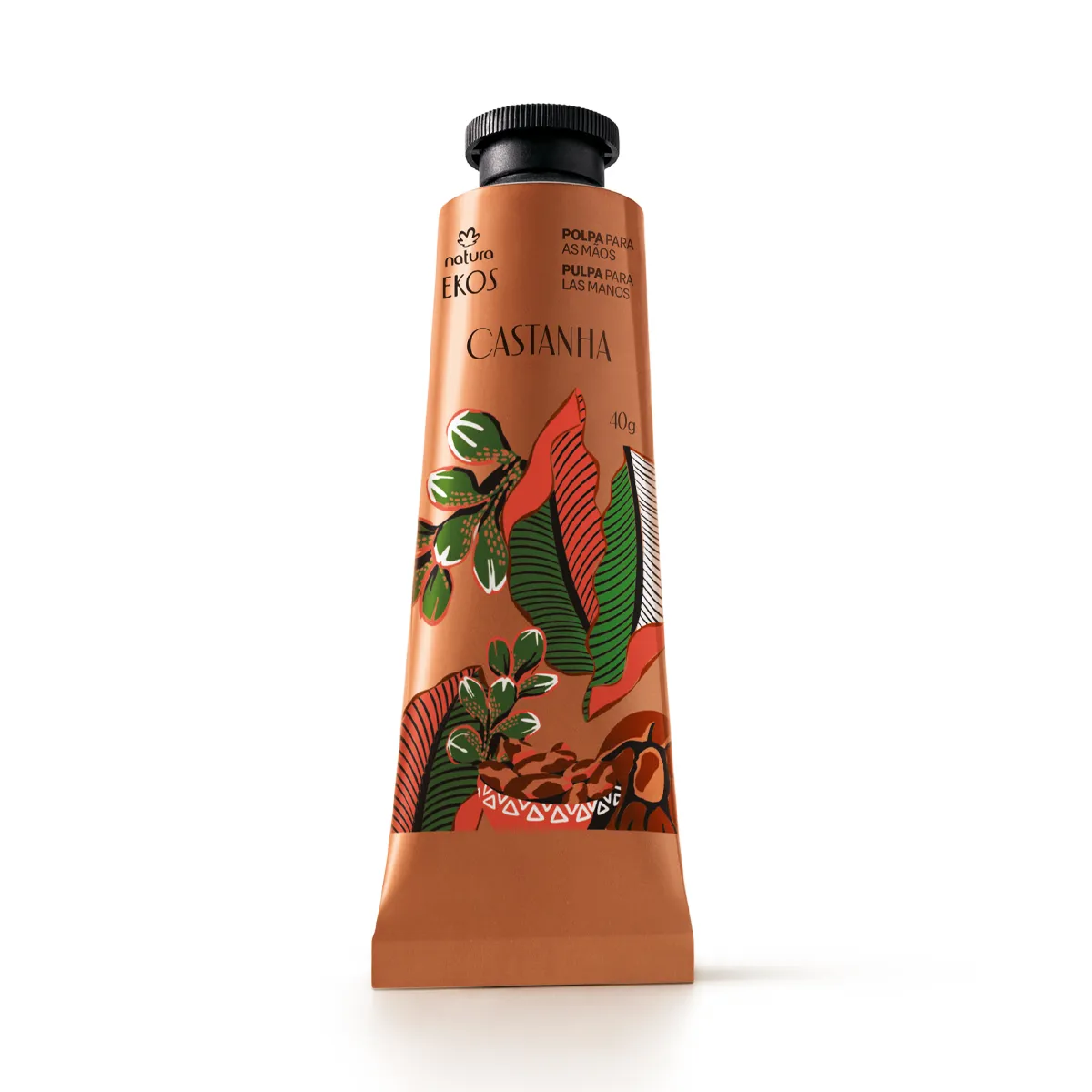Creme Hidratante para as Mãos-Ekos Castanha- 40 gramas/Natura
