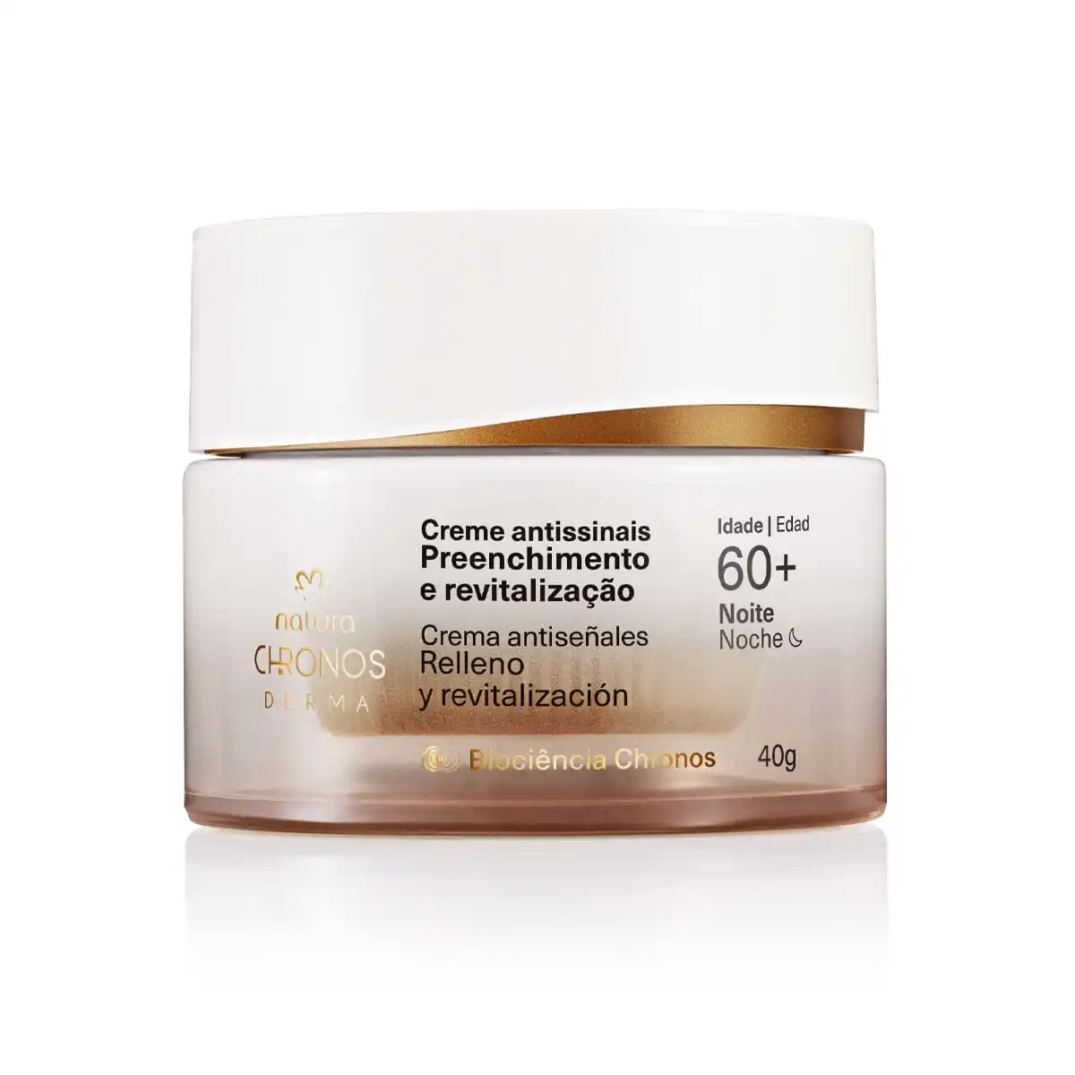 Creme Antissinais 60+ Noite ChronosDerma- Natura