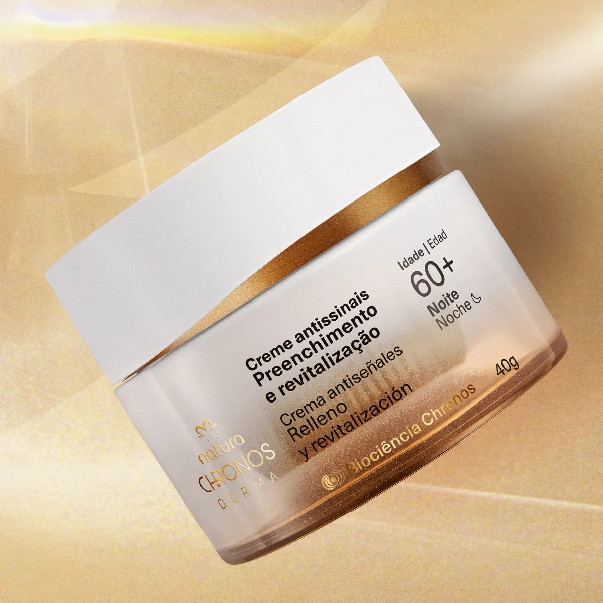 Creme Antissinais 60+ Noite ChronosDerma- Natura - Imagem 3