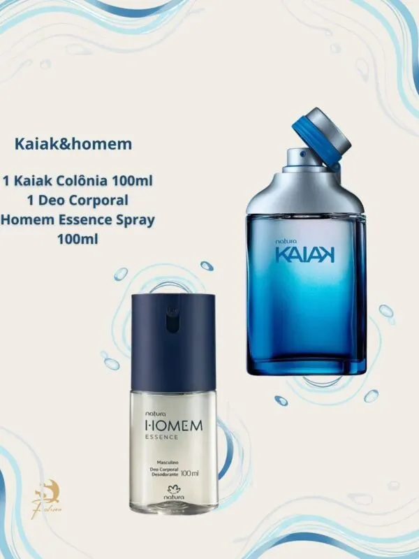  Natura -Combo Kaiak Tradicional + Homem Essence Natura