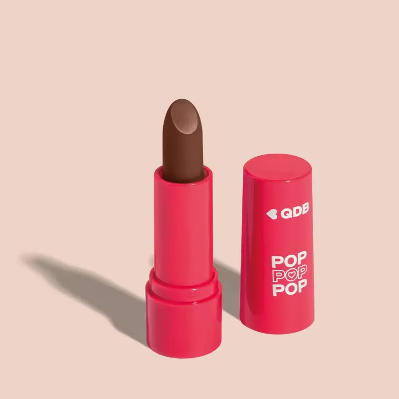 Batom Semi Mate Marrom Glacê POP 3,6g