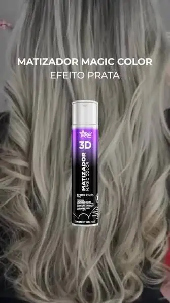 Matizador 3D Magic Color - Efeito Prata - 300ml