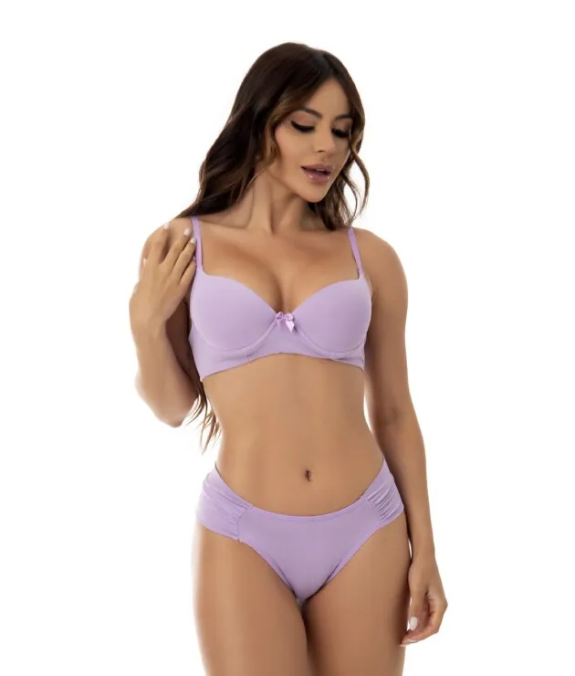 Conjunto conforto em microfibra com pala embutida – Maísa - Imagem 3